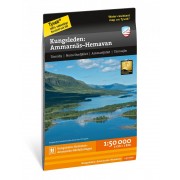 Kungsleden Ammarnäs-Hemavan 1:50 000 Calazo